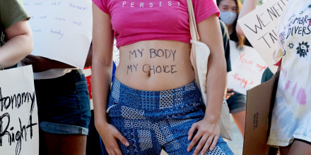 Image: Protesters Decry Texas Strict Abortion Law