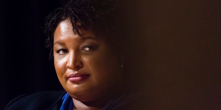 Stacey Abrams on April 23, 2019, in Atlanta.