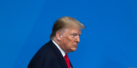 Image: Donald Trump, NATO Leaders Summit Takes Place In The UK - Day Two