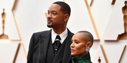 Image: Oscars arrival, WIll SMith, Jada Pinkett SMith