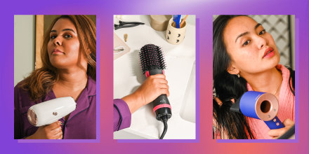 Three images of Blow dryers