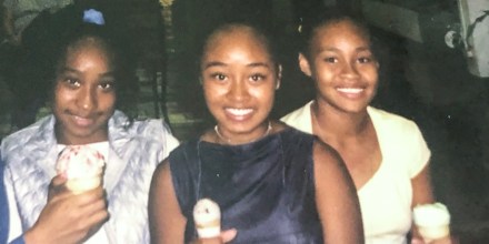 Columnist and activist Amira Barger, center, spent her younger years visiting the Micronesian island of Yap with her extended family.