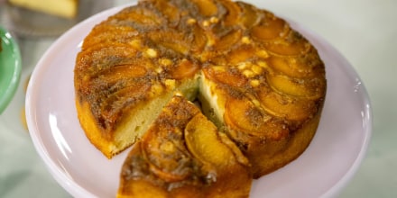 Christina Tosi's Peaches & Cream Upside Down Cake