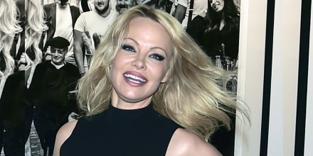 Pamela Anderson en la Galería Maddox.