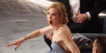 La reacción de Nicole Kidman en la ceremonia de los premios Oscar se hizo viral, pero no corresponde al momento en que Will Smith golpeó a Chris Rock.