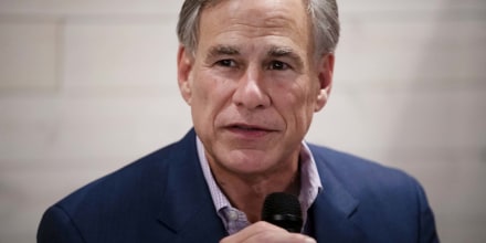 Texas Governor Greg Abbott Holds Get Out The Vote Event