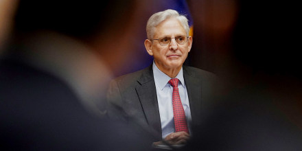 U.S. Attorney General Merrick Garland in meeting at the Justice Department in Washington, D.C. on March 10.