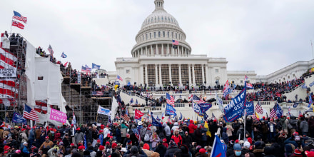 Trump supporters scaled the walls and overtake the U.S. Capitol and gained access inside the building during a massive protest on January 6, 2021