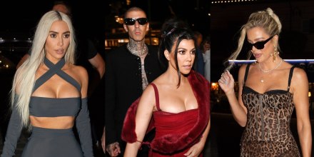 Kim, Kourtney y Khloé Kardashian en Portofino, Italia