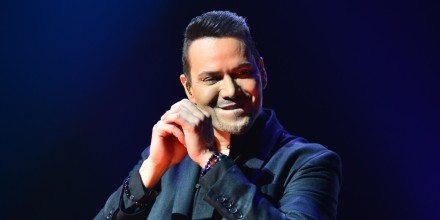 Victor Manuelle durante el concierto Viva La Salsa en el James L. Knight Center en Miami, marzo 2017