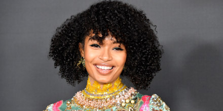 The "Grown-ish" star at the 51st NAACP Image Awards on Feb. 22, 2020 in Pasadena, California.