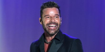 Ricky Martin performs during the amfAR Cannes Gala at Hotel du Cap-Eden-Roc on May 26, 2022 in Cap d'Antibes, France.