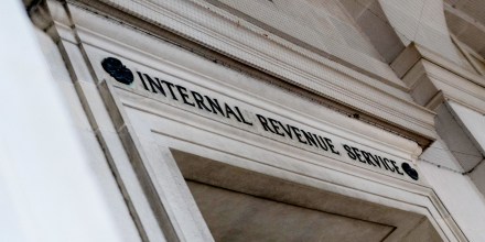 The Internal Revenue Service building in Washington, D.C. on February 26.