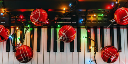 ornaments and piano