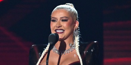 Christina Aguilera es galardonada en los Premios Billboard 2022.