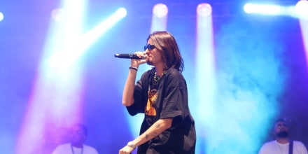 El cantante Danny Ocean durante un concierto en Ciudad de México, el 13 de mayo de 2022.