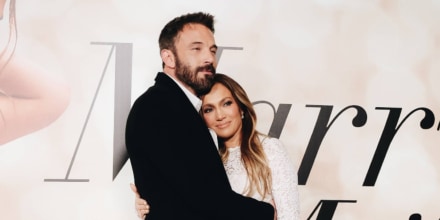 Ben Affleck y Jennifer Lopez asisten a la proyección especial de Los Ángeles de 'Marry Me', 2022.