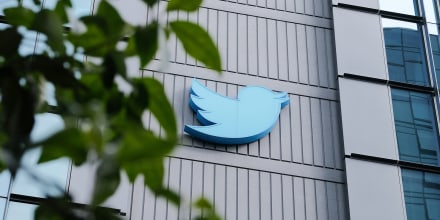 La sede de Twitter se encuentra en la calle 10 el 4 de noviembre de 2022 en San Francisco, California.