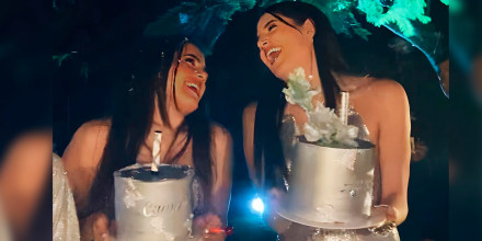 Fiesta por el cumpleaños 25 de América y Camila Fernández.