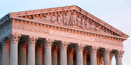 The Supreme Court building.