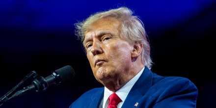 Former President Donald Trump at CPAC on March 4, 2023, in National Harbor, Md.