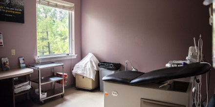 A surgical room at an abortion clinic in Texas