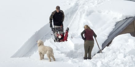 Spring brings more rain and snow to saturated California