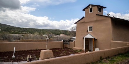 St. Anthony's Catholic church in Cordova, N.M.