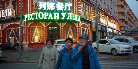 Russia and China have a troubled past — but in one border town, they appear be growing closer