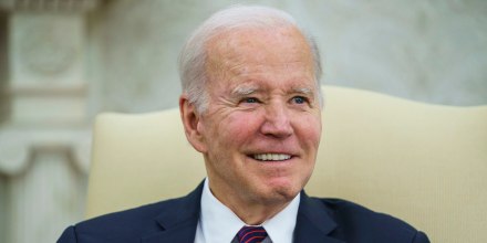 President Joe Biden during a meeting about the debt limit in the Oval Office on May 9, 2023.
