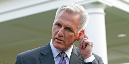 Kevin McCarthy after a meeting with Joe Biden 