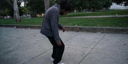 Drug addiction hit Philadelphia in Pennsylvania, United States.