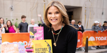 Jenna Bush Hager on the TODAY plaza