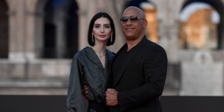 Los actores Meadow Walker y Vin Diesel. 