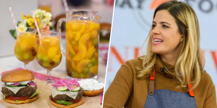 Siri Daly, chickpea burgers and sangria