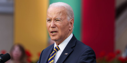 Image: U.S. President Biden Speaks At Vilnius University