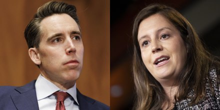 Sen. Josh Hawley, R-Mo., and Rep. Elise Stefanik, R-N.Y.