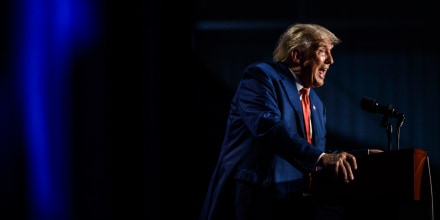 Image: Former President Trump Speaks At The South Carolina GOP Silver Elephant Dinner In Columbia