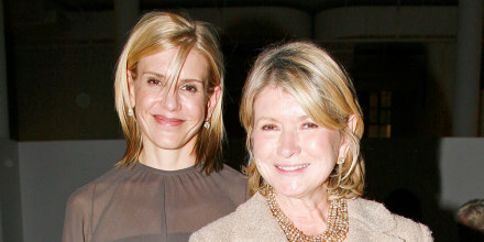 Alexis Stewart and Martha Stewart