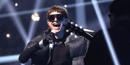 Peso Pluma en los MTV Video Music Awards 2023.