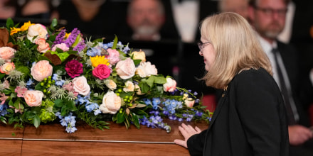 Tribute Service Held For Former First Lady Rosalynn Carter In Georgia