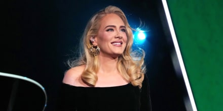 Adele during the "Weekends with Adele" residency opening at The Colosseum at Caesars Palace on Nov. 18, 2022 in Las Vegas, Nevada. 