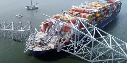 Acusan de obstrucción y conspiración a naviero por choque contra puente de Baltimore