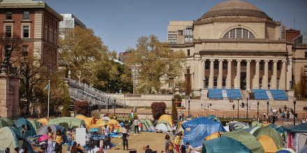 3 Columbia University administrators put on leave over alleged text exchange at antisemitism panel.