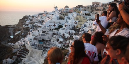 Like other popular tourist destinations, the Cycladic island perched on a volcano is approaching over-saturation, and now wants to restrict the number of cruise ships.