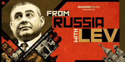 "From Russia with Lev" graphic