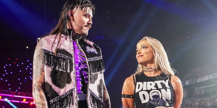 Dominik Mysterio and Liv Morgan.