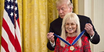 donald trump Miriam Adelson presidential medal of freedom politics political politician