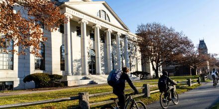 The Littauer Center of Public Administration on the Harvard University campus in Cambridge, Mass. on Dec. 12, 2023.