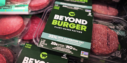 Packs of Beyond Burger 